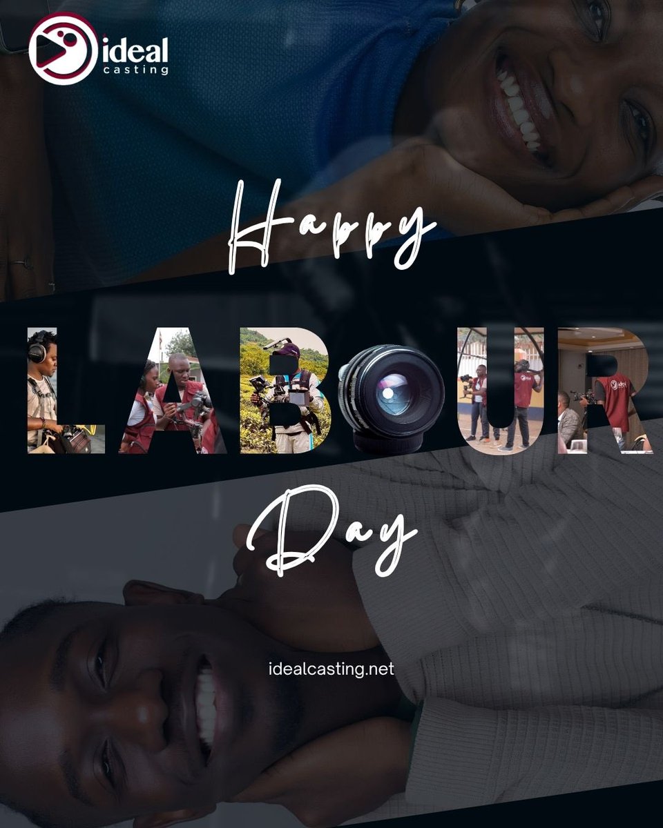 idealcastingug's tweet photo. Today, we celebrate the hands and hearts behind every story.

Labour isn’t only found in offices, factories, or construction sites.
It lives in early call times, long shoot days, countless retakes, late night edits, and the quiet persistence it takes to bring an idea to life. https://t.co/hJSN66Zfki