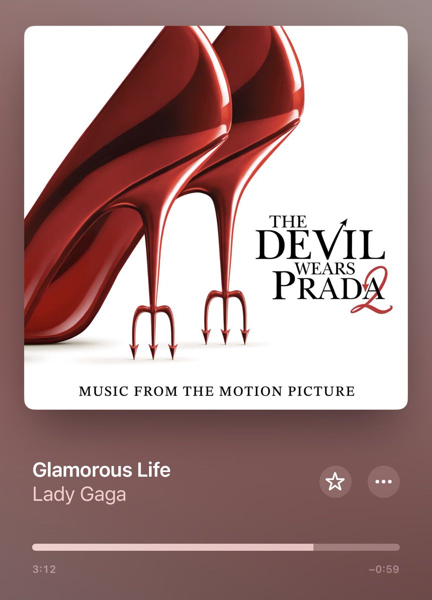 sayperjude's tweet image. #GlamorousLife is sooo good! @ladygaga, is it really nor eligible for #Oscars? @TheAcademy 

#TheDevilWearsPrada2