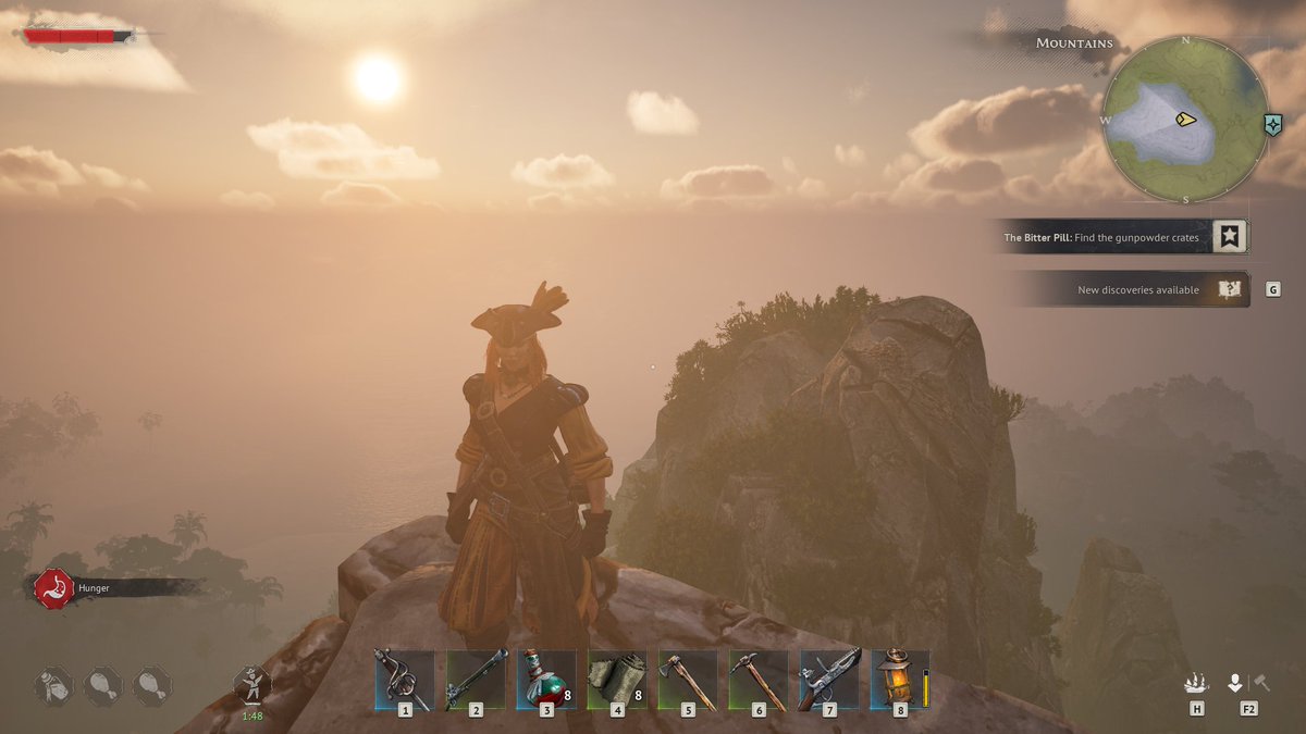YagamiTanEn's tweet image. I'm at the top of the world nya!! 😊 ... and hungry. 😓
#VTuber #Windrose #WindRoseGame