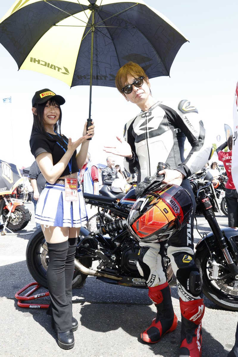 なんだって⁉️
高城らむさん <a href="/RaMne_327/">高城らむ</a> が
ウィズハーレーレーシングを
応援してくださったですとっ‼️

#レースクイーン #RQ