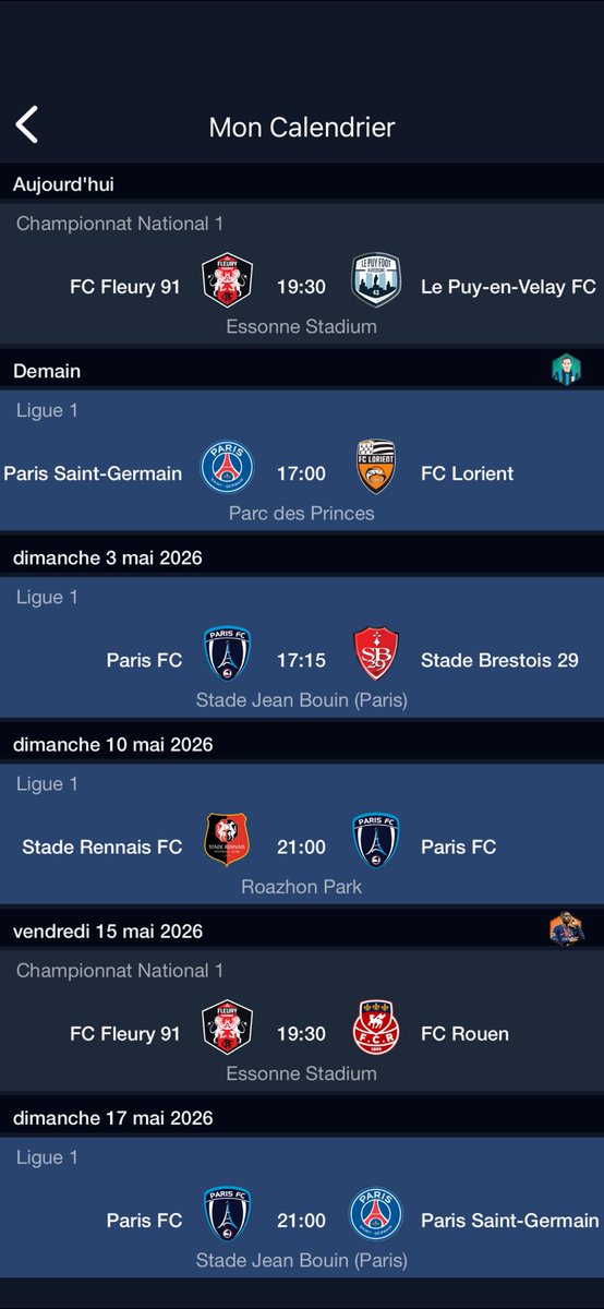 Sans compter d’éventuels barrages à aller voir 👀<a href="/FutbologyApp/">Futbology</a> <a href="/FutbologyFrance/">Futbology France 🏟️🇫🇷</a> 
#Ligue1 #Ligue2 #NationalFFF