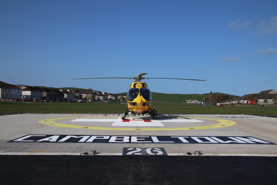HelipadHELP's tweet photo. The HELP Appeal funded helipad at #Campbeltown Hospital sees over 500 landings.

To find out more 👇
https://t.co/7JGgLOqlOx
#emergencycare #Helipads https://t.co/AGntaT3or6