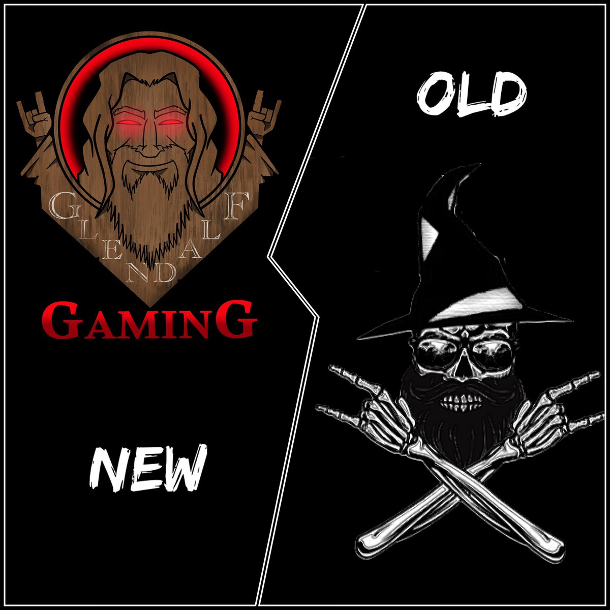GlendalfGaming's tweet image. Going forward, my incredible new logo will replace my old one on all platforms and content 🤘

The old one had been around a while, and I thought it was time for a refresh. New content direction calls for a new logo 😏

#contentcreator #streamer #horror #fantasy #refresh