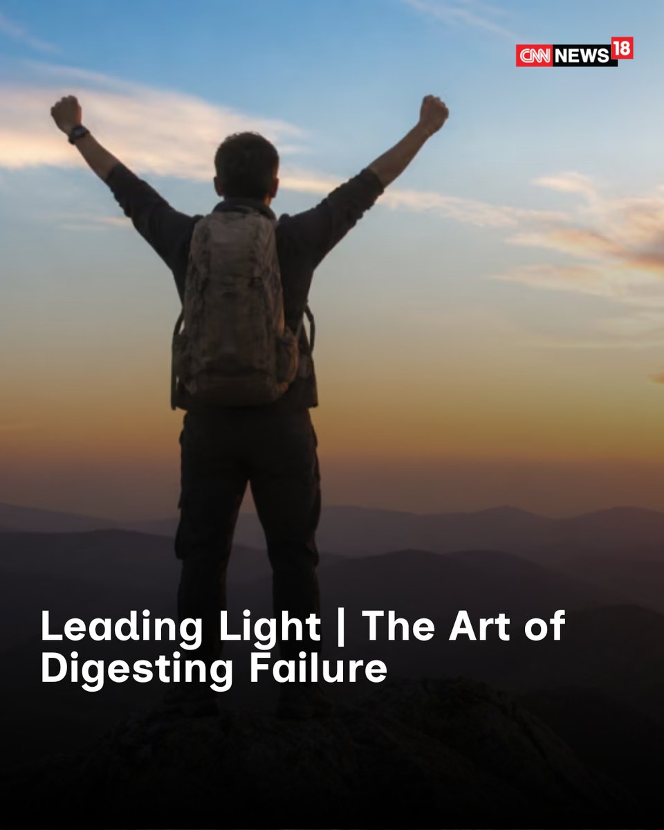 CNNnews18's tweet image. Leading Light | The Art of Digesting Failure

Here is something to keep in mind, especially for the young: do not let one exam, one grade, or one rejection become the measure of your entire life.

@Gurudev @artofliving  @ArtofLivingABC | #lifestyle #sprituality #digest #failure