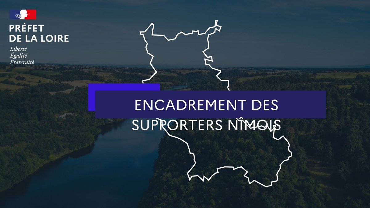 Image de Préfète de la Loire - 🇫🇷 La préfecture de la Loire encadre le déplacement des supporters nîmois à Andrézieux-Bouthéon, c