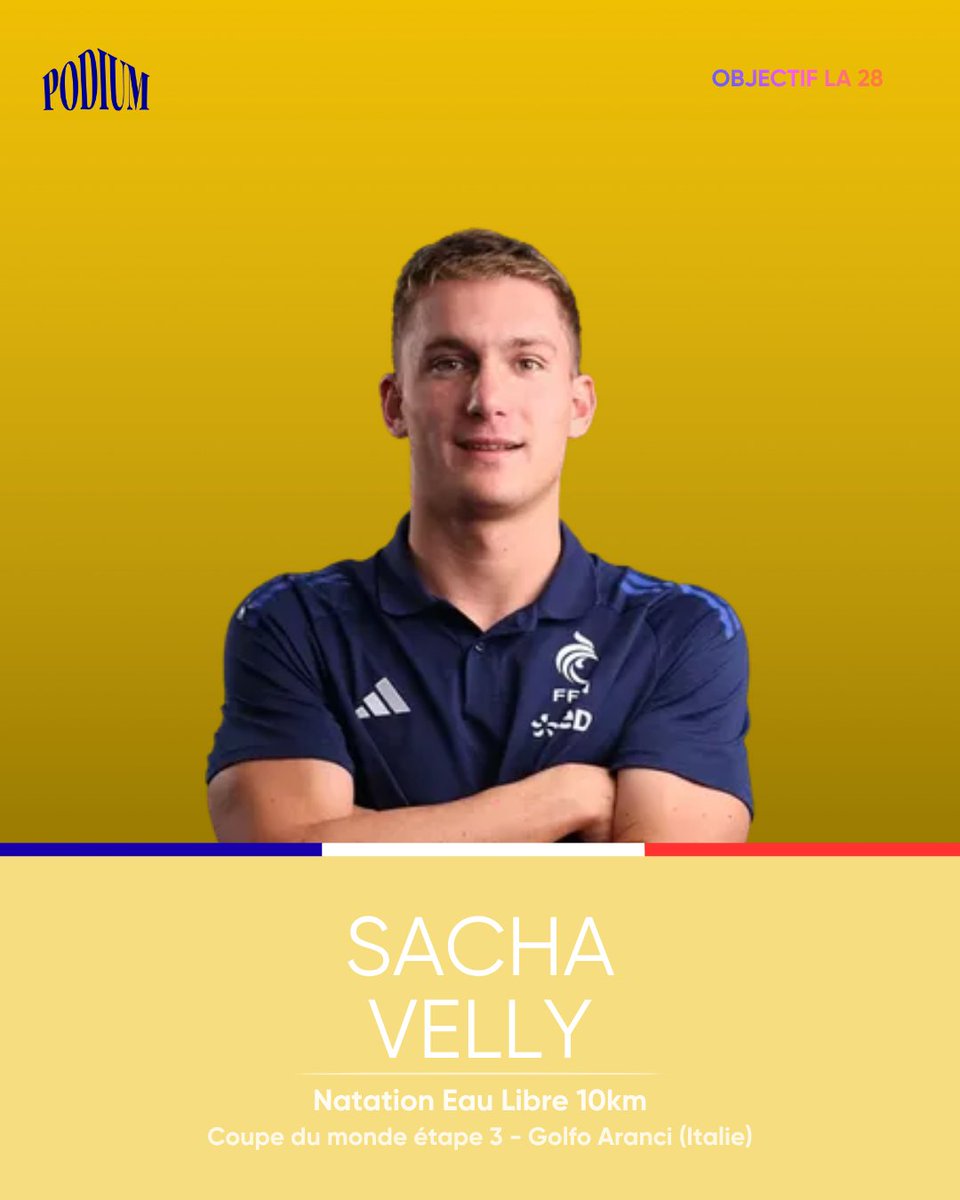 PodiumFR's tweet photo. PODIUM ALEEEERTE 🇫🇷🚨

C'est un fantastique doublé pour nos français sur cette étape de coupe du monde au 10km nage eau libre en Italie 

Félicitations Sacha Velly et Marc-Antoine Olivier pour votre perf 👏 

@FFNatation https://t.co/4wVtpNRWyf