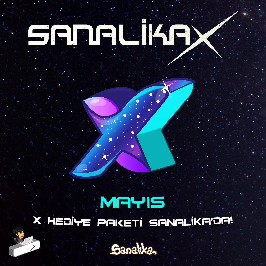 Sanalika's tweet image. Sanalika X, süresiz Mayıs hediyesi açıldı! 🎁🚀 

X kart sahipleri, Transfer Merkezi'ne gelerek hediyenizi alabilirsiniz.🤗
#space #gift #sanalika
