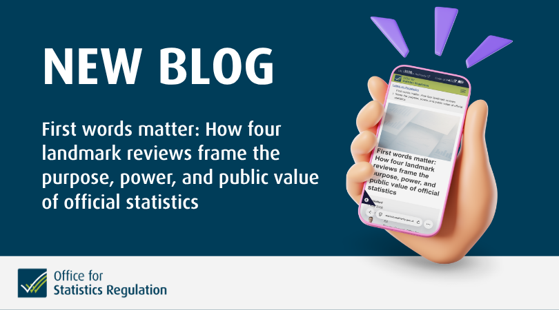 Office for Statistics Regulation tweet media