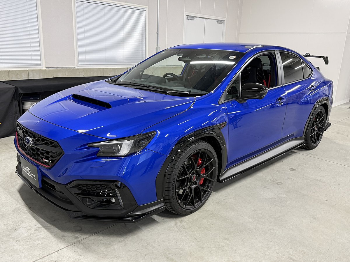 customline_sgrc's tweet image. 【お客様施工写真のご紹介】
#S210 オーナーのお客様！

メーターバイザー＆パネルセンターアッパーを
ウルトラスエード仕様にカスタマイズ。
さらにパネルセンターアッパーには黒ステッチを追加。

特別仕様車を、より上質に、より自分らしく。
#SUBARU #WRX