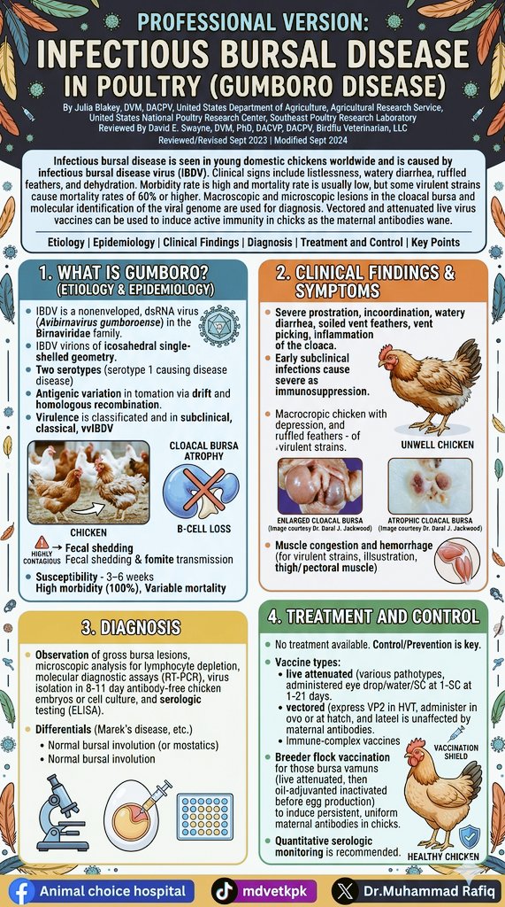 Muhammad676268's tweet photo. Infectious bursal disease
#MONEY #poultry #disease https://t.co/UdjxNmlXG7