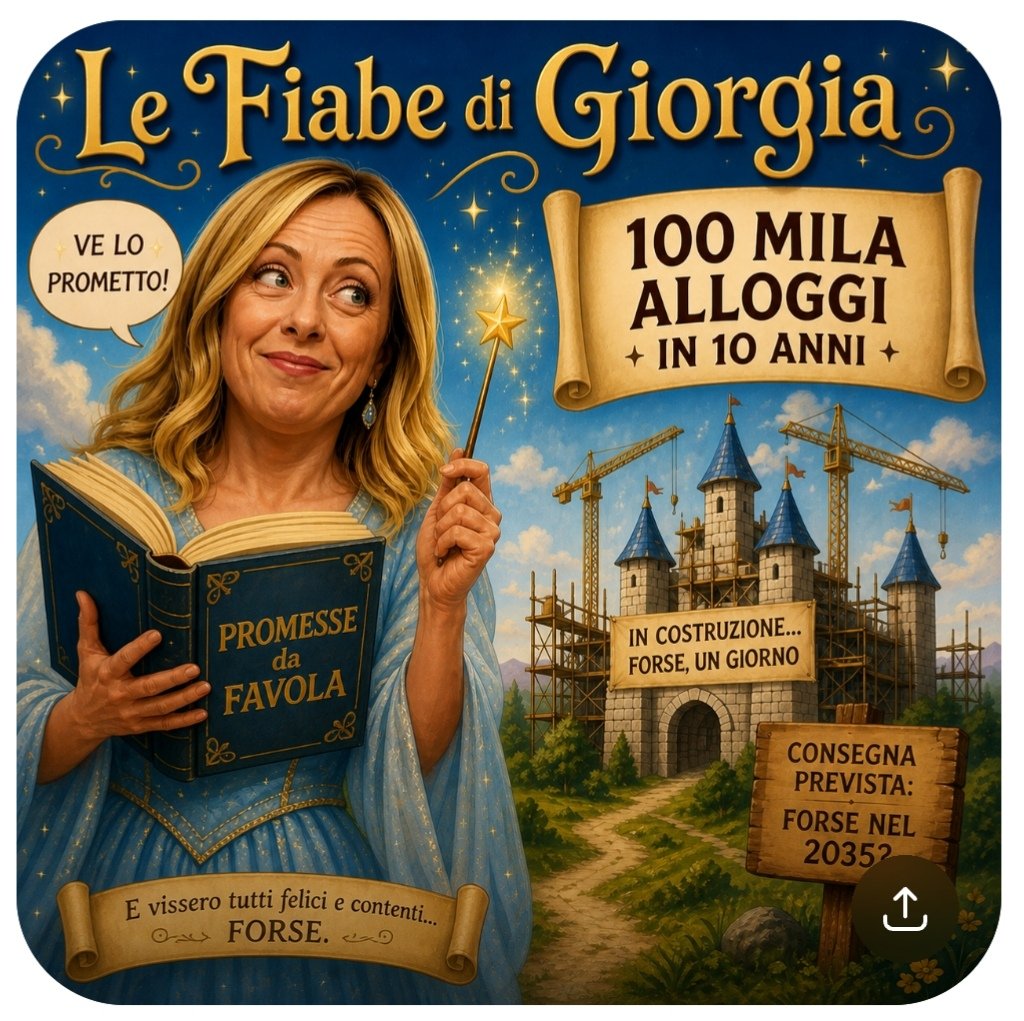 <a href="/FratellidItalia/">Fratelli d'Italia 🇮🇹</a> <a href="/GiorgiaMeloni/">Giorgia Meloni</a> Le Fiabe di Giorgia