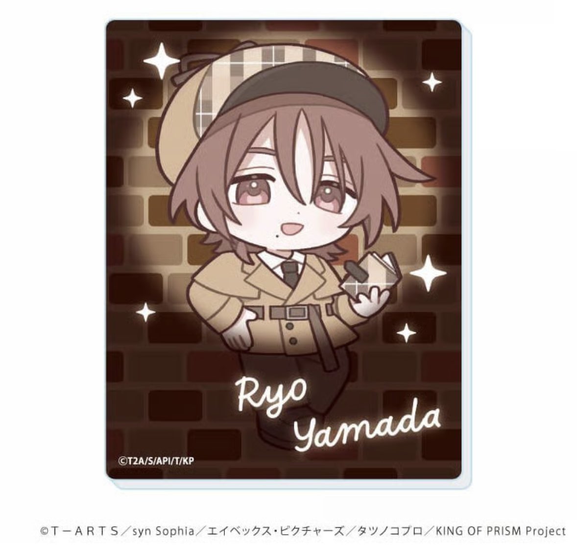 キンプリ キンツア 山田リョウ アニカフェ 缶バッジ KING OF PRISM キンプリ キンツア 山田リョウ 缶バッジ アニカフェ