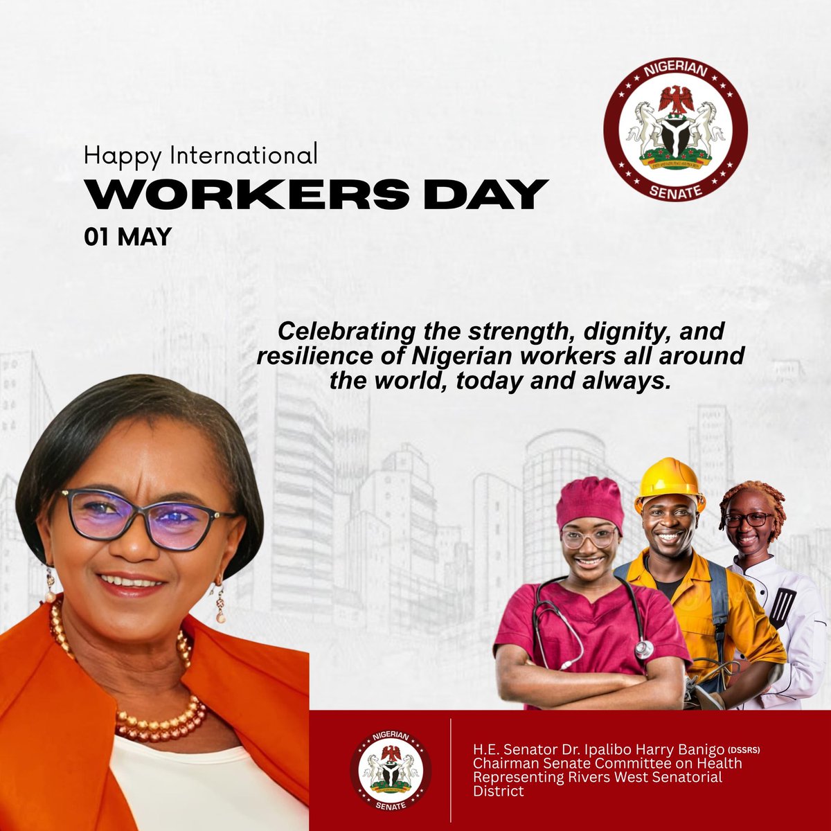 Sen. Dr Ipalibo Harry Banigo (DSSRS) tweet media