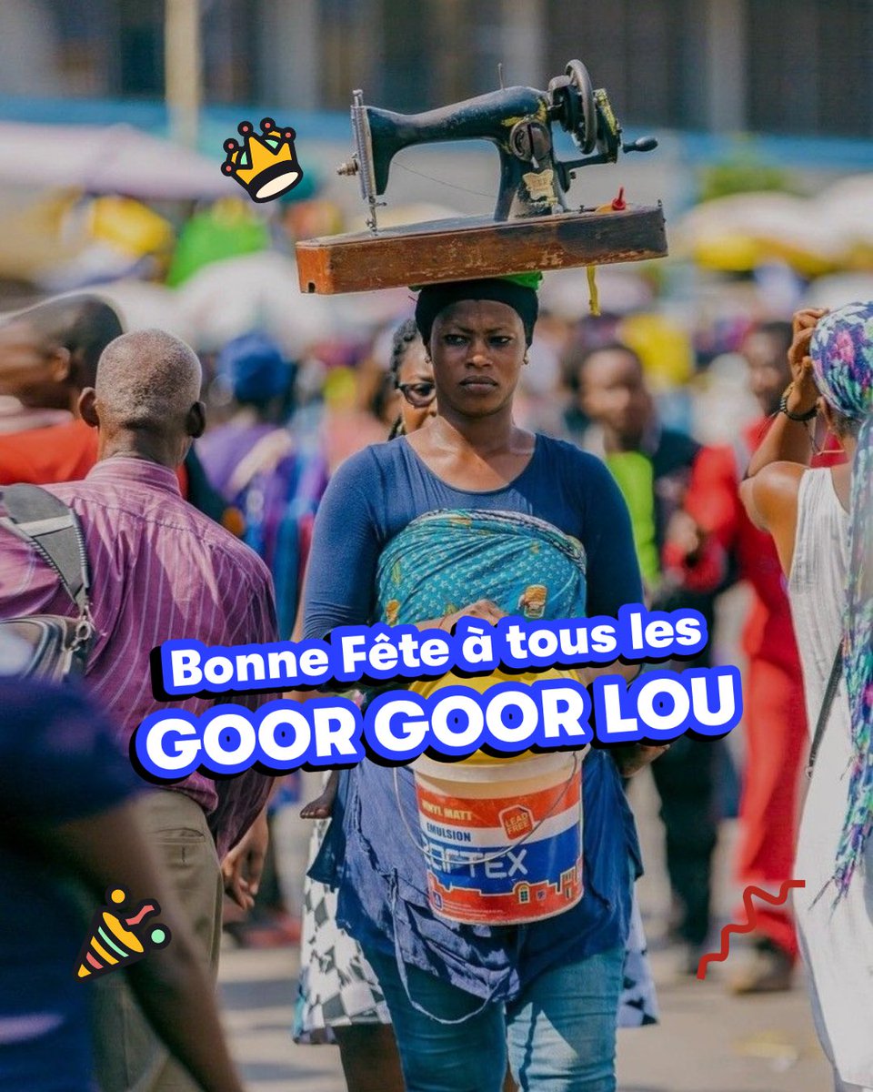Goor goor lou, dont le courage silencieux mérite d'être célébré.

Bonne fête du travail à tous les Jambar  ! 💪

#LeegiDjamoLë