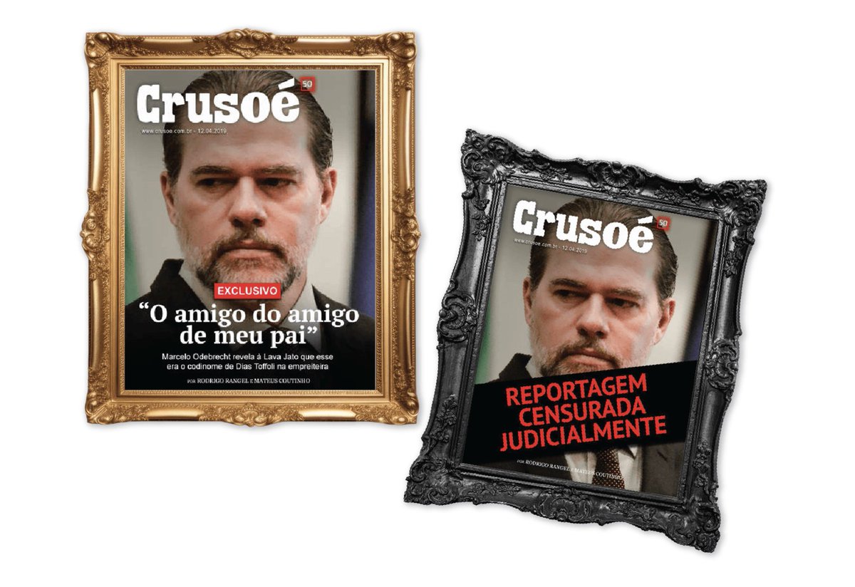 O emblema da verdade crusoe.com.br/noticias/o-emb….

Sete anos após censurar Crusoé, STF se afunda em crise pelo que tentou esconder.