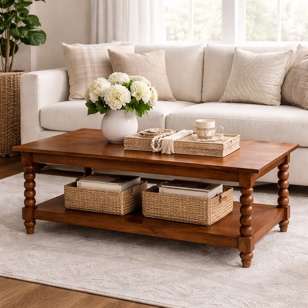 ArtisanDropship's tweet image. Timeless, sculptural, and effortlessly functional_IN4408✨
Handcrafted from 100% solid mango wood in an Amber Oak finish, this coffee table features distinctive spindle legs and a lower shelf for added storage.
#ArtisanFurniture #CoffeeTable #SolidWood #LivingRoomStyle #Design