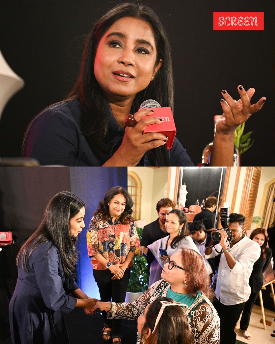 ieEntertainment's tweet image. Melody, culture, and unfiltered conversation with Shilpa Rao at SCREEN #Expresso on Culture.

Here’s a glimpse into the moments we loved.
Tune in to watch the full conversation from Sunday, 3rd May at 8 PM on The Indian Express YouTube channel.

@aubankindia @TajLandsEnd