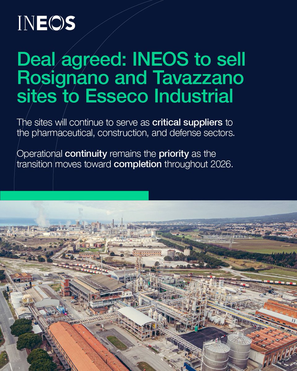 INEOS tweet media