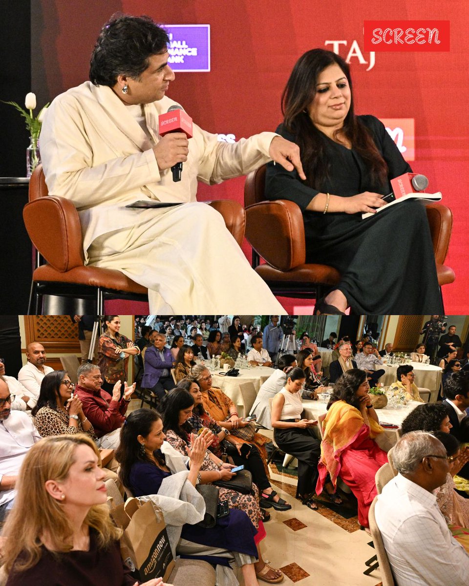 ieEntertainment's tweet image. Melody, culture, and unfiltered conversation with Shilpa Rao at SCREEN #Expresso on Culture.

Here’s a glimpse into the moments we loved.
Tune in to watch the full conversation from Sunday, 3rd May at 8 PM on The Indian Express YouTube channel.

@aubankindia @TajLandsEnd
