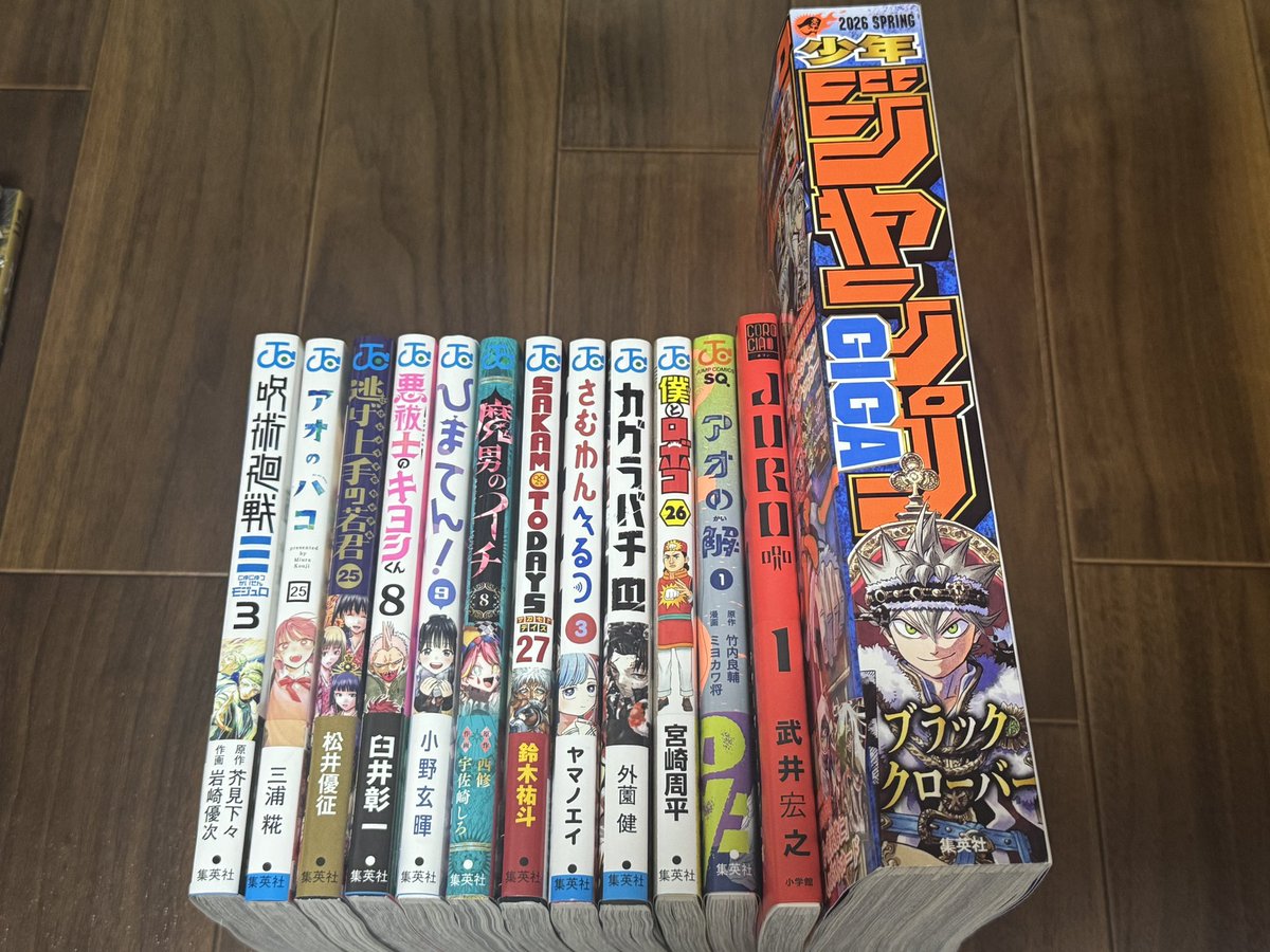 今月は割と少なめだったけど、来月はすごい量になりそうだ､､､！ 特典