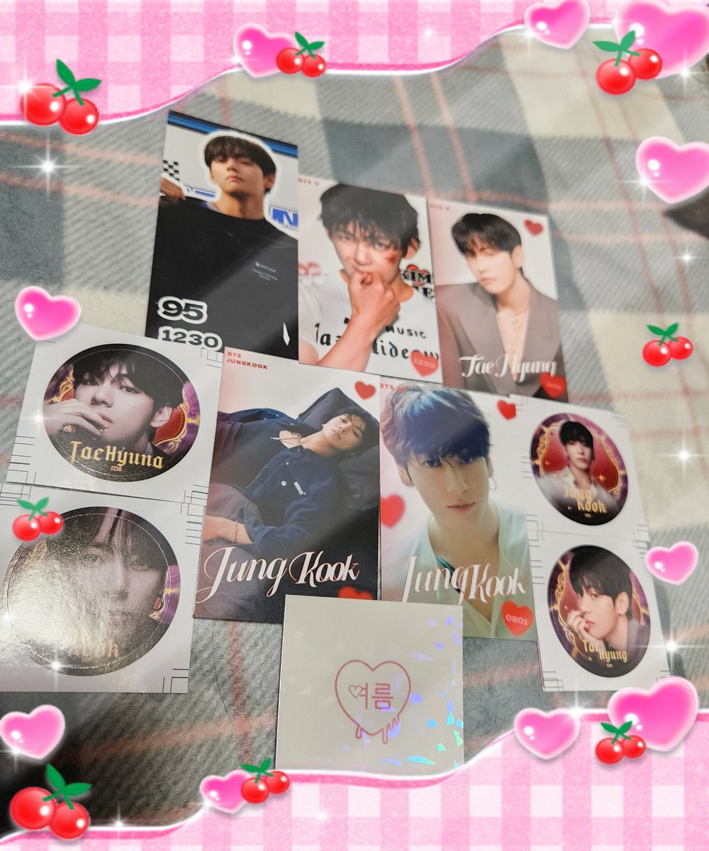 BTS グクテテ リツイートイベントの企画 に当たり🙌💜💜 ご当選の品が