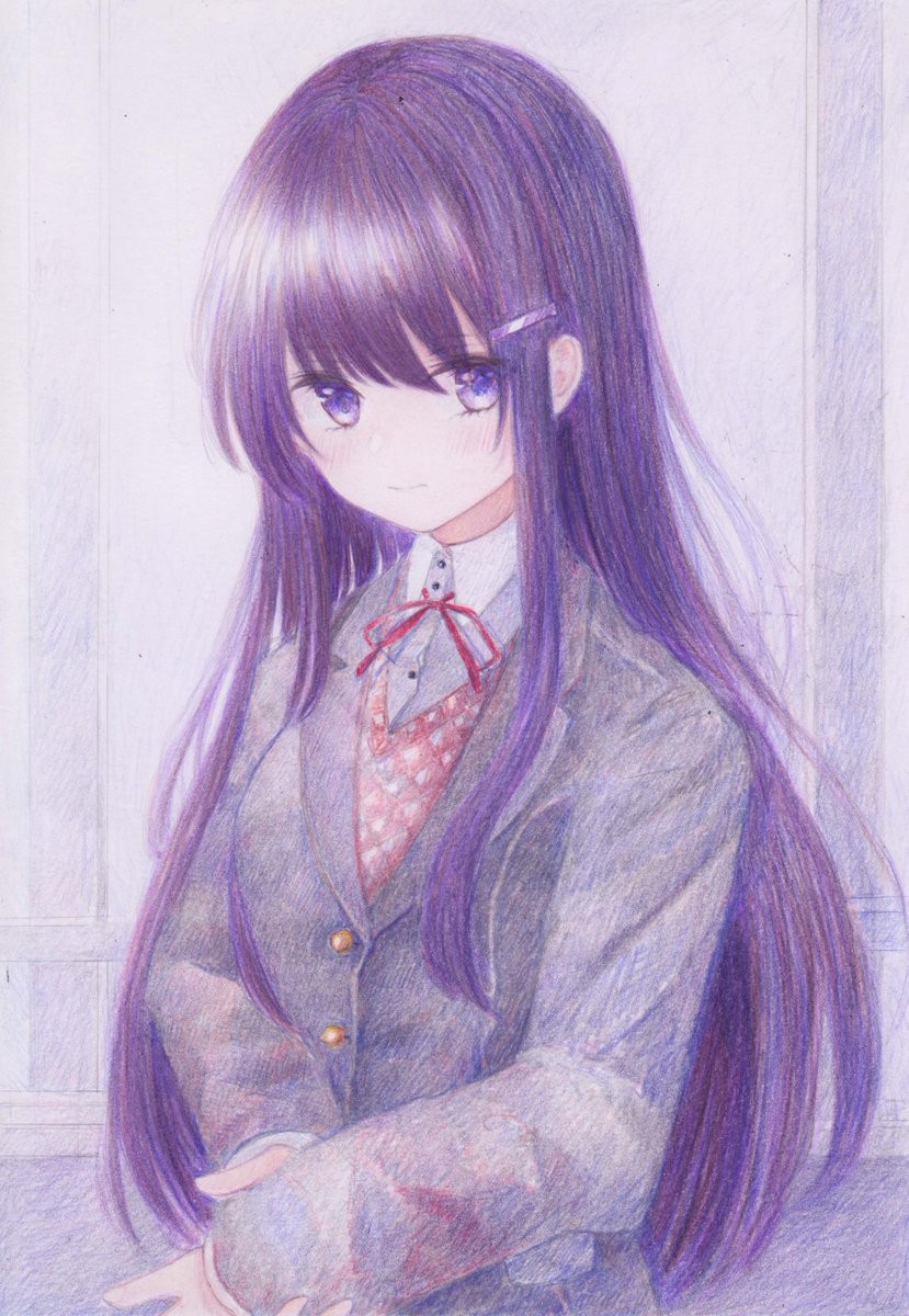 「これらの原画をヤフオクにて出品中です。 今晩21時50分に終了となる作品もありま」|くろいうさぎのイラスト