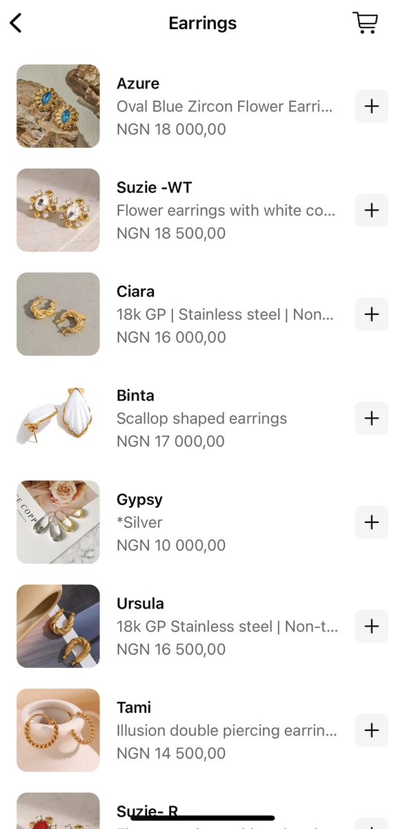 Please patronise my business this month for your quality non-tarnish, water resistant, sweat proof and hypoallergenic jewellery 🙏

Catalog link: wa.me/c/2348129649616