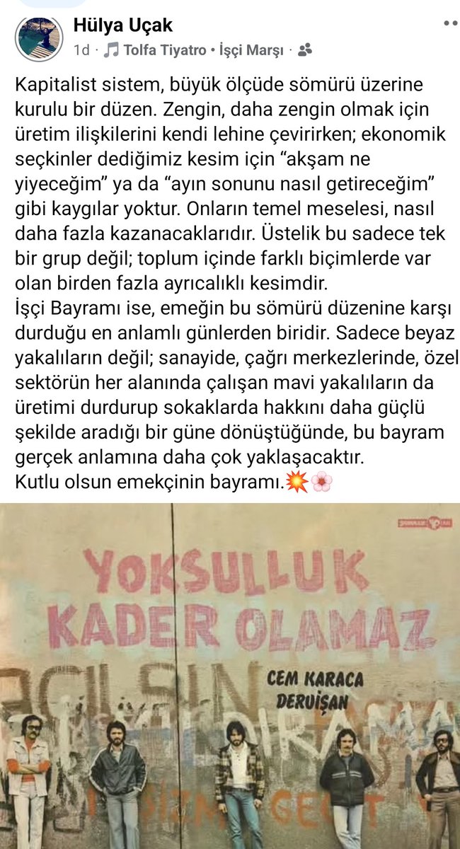 Hulya5508's tweet photo. Kutlu olsun 💥 https://t.co/FbD85c6P4U