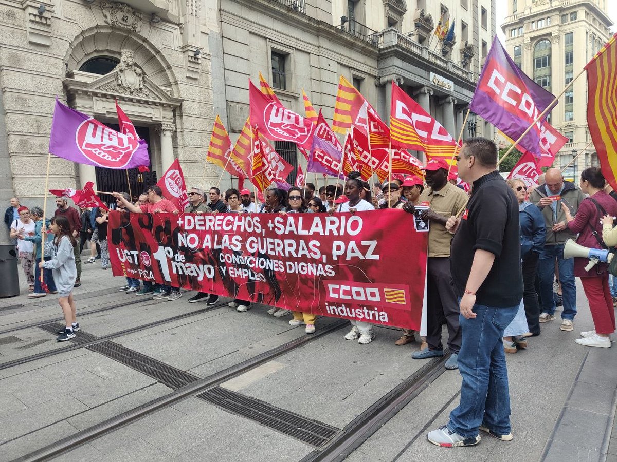 Comisiones Obreras Aragón tweet media