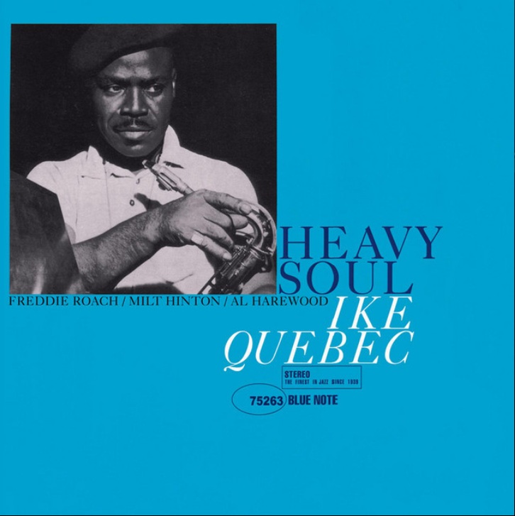 tkyjazz's tweet image. #Jazz
#今日も楽しく聴いてます
「Heavy Soul」1961年
#アイク・ケベック：ts
Freddie Roach：org
Milt Hinton：b
Al Harewood：ds
オルガントリオとのカルテット
“The Man I Love”がイイ😍
オルガンをバックにケベックが哀愁こめて柔らかく吹くテナーが好き
後半テンポアップした後のアドリブもイイ👍