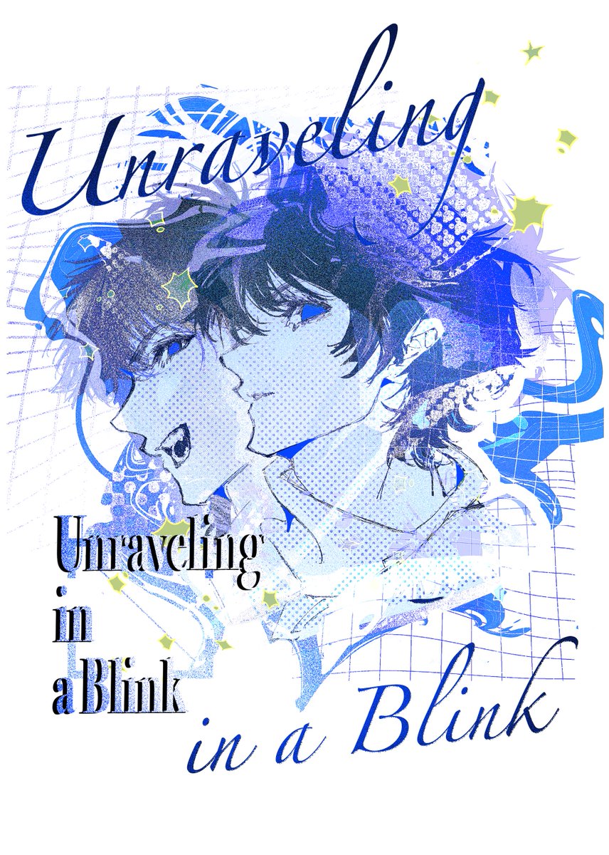m10nulL's tweet photo. 【5/5スパコミ　神ノ愛ヲ】
東3　ね06a ⁞ マイクロおにぎり

A5 | 本文21P | 700円
『Unraveling in a Blink』

原宇津です💚💙

直接的な性描写はありませんが、
一部センシティブ(キス等)な要素を含みます。
苦手な方はご注意ください🙇

【新刊本文サンプル(1/2)】 https://t.co/8mDRLevaGS