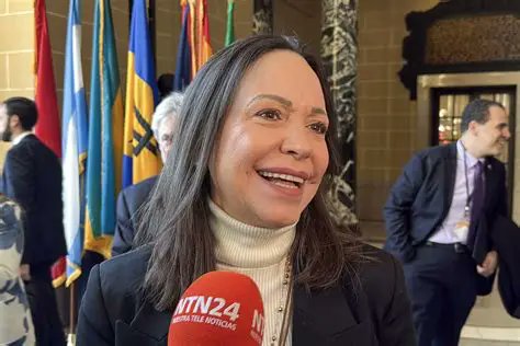 María Corina Machado reitera que su regreso a Venezuela “será muy pronto” y que “la libertad está muy cerca” theelnews.org/2026/05/01/mar…