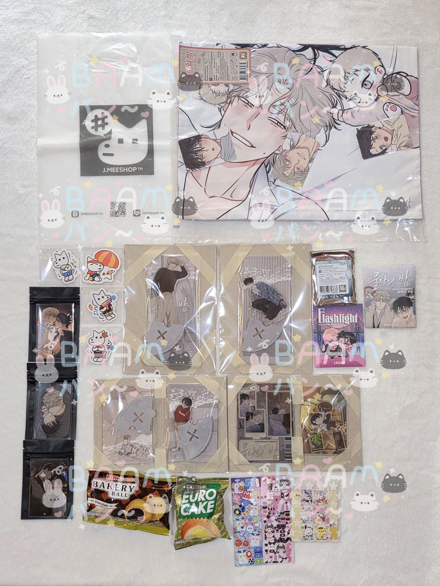 ได้รับของที่ฝากหิ้วถึงมือเรียบร้อยแล้วนะคะ แพ็คของมาดีมาก ยิ่งแพ็คแสตนดี้นะแพ็คดีสุดๆ ชอบมาก แถมขนมสตก.มาให้เยอะแยะเลย ช่วงตอนหิ้วของให้คือเอ็นดูมาก ฟีลเหมือนเพื่อนไปหิ้วของให้เลยค่ะ😆 ตอบเร็วทันใจ ถ้ามีงานหิ้วอีกจะแวะมาอุดหนุนอีกนะคะ ขอบคุณที่เป็นธุระให้มากๆค่า😍🙏🏻💘
#rvmyeiei