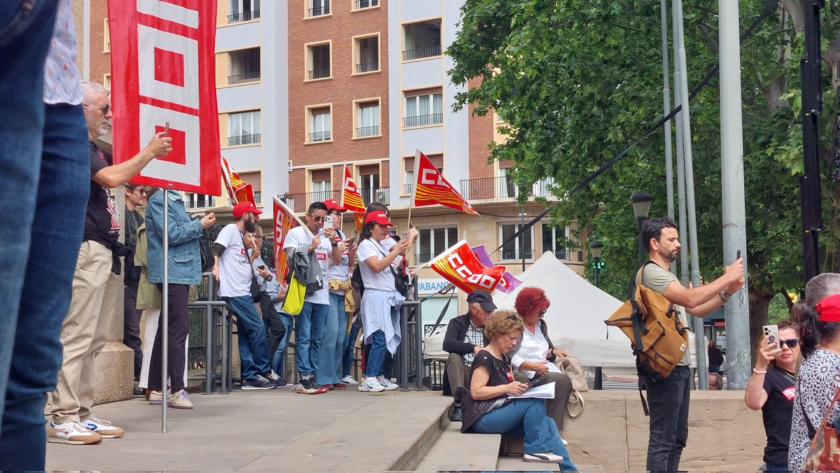 Comisiones Obreras Aragón tweet media