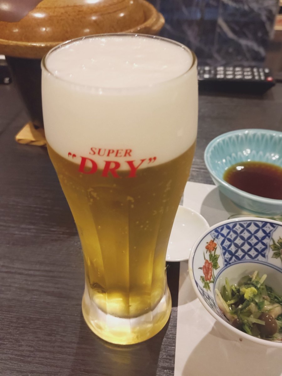 とりあえずビール🍺だ‼️