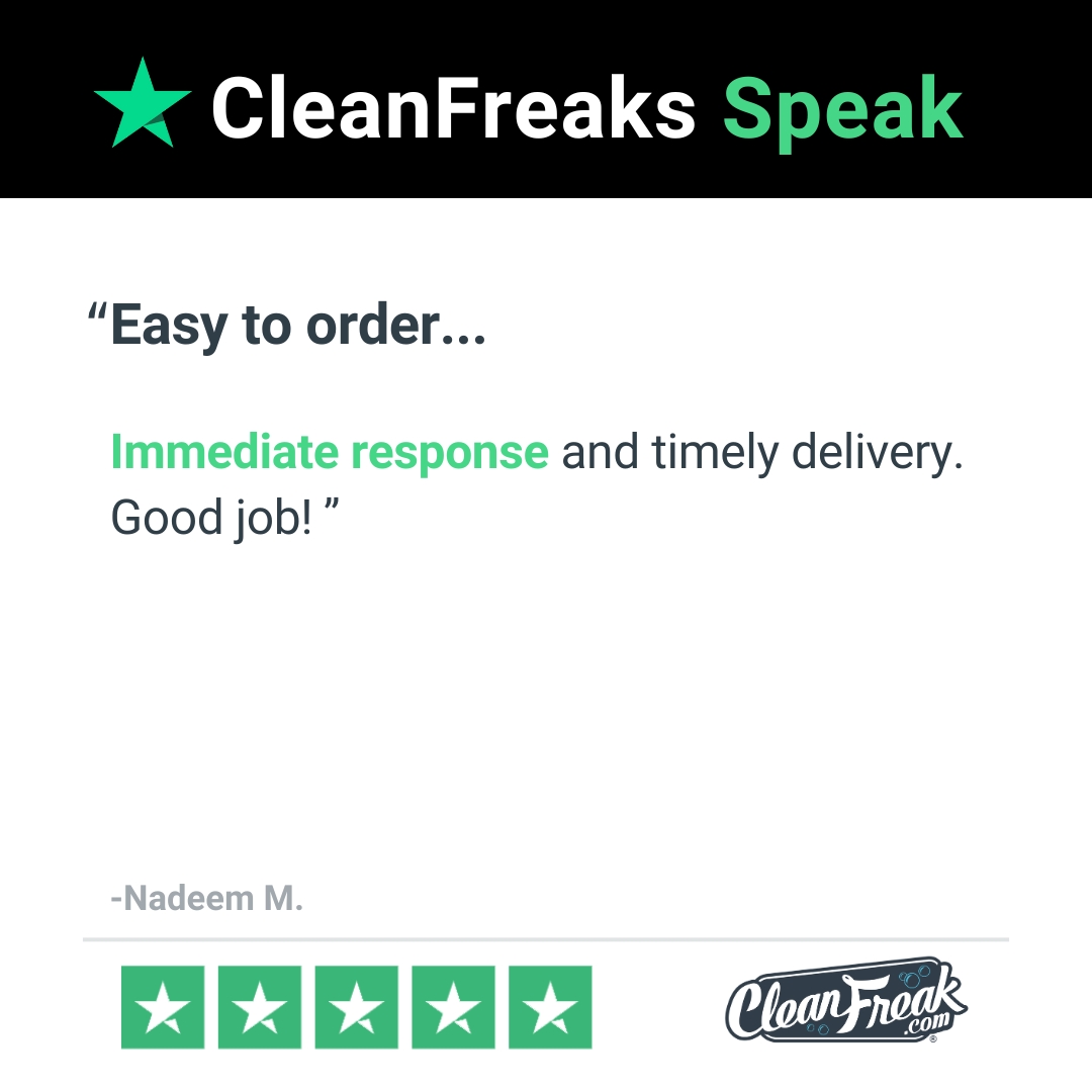 cleanfreak's tweet photo. ⭐ 𝐂𝐥𝐞𝐚𝐧𝐅𝐫𝐞𝐚𝐤𝐬 𝐒𝐩𝐞𝐚𝐤⭐Another 5-star experience ⭐⭐⭐⭐⭐
Big thanks to Nadeem M for the kind words! We’re committed to making ordering easy and delivering right on time. 🙌 https://t.co/TfqZMJiBoa