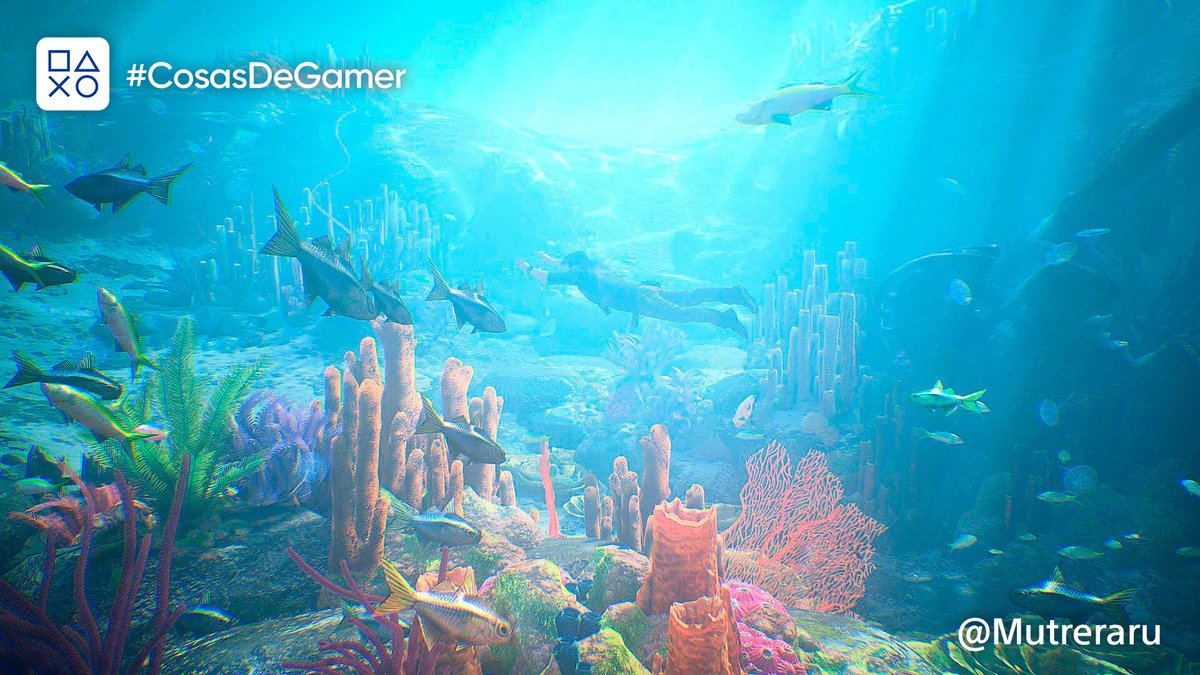 PlayStationES's tweet image. Las misteriosas aguas de PlayStation ocultan tesoros y peligros... ¡Estas fotos de PECES 🐠de PS5 son geniales! 🤩Gracias a todos por participar, aquí van algunas de las mejores📸
¡NUEVO RETO! Buscamos capturas de SAROS sin spoilers☀️. Postea con #CosasDeGamer y #PS5Share