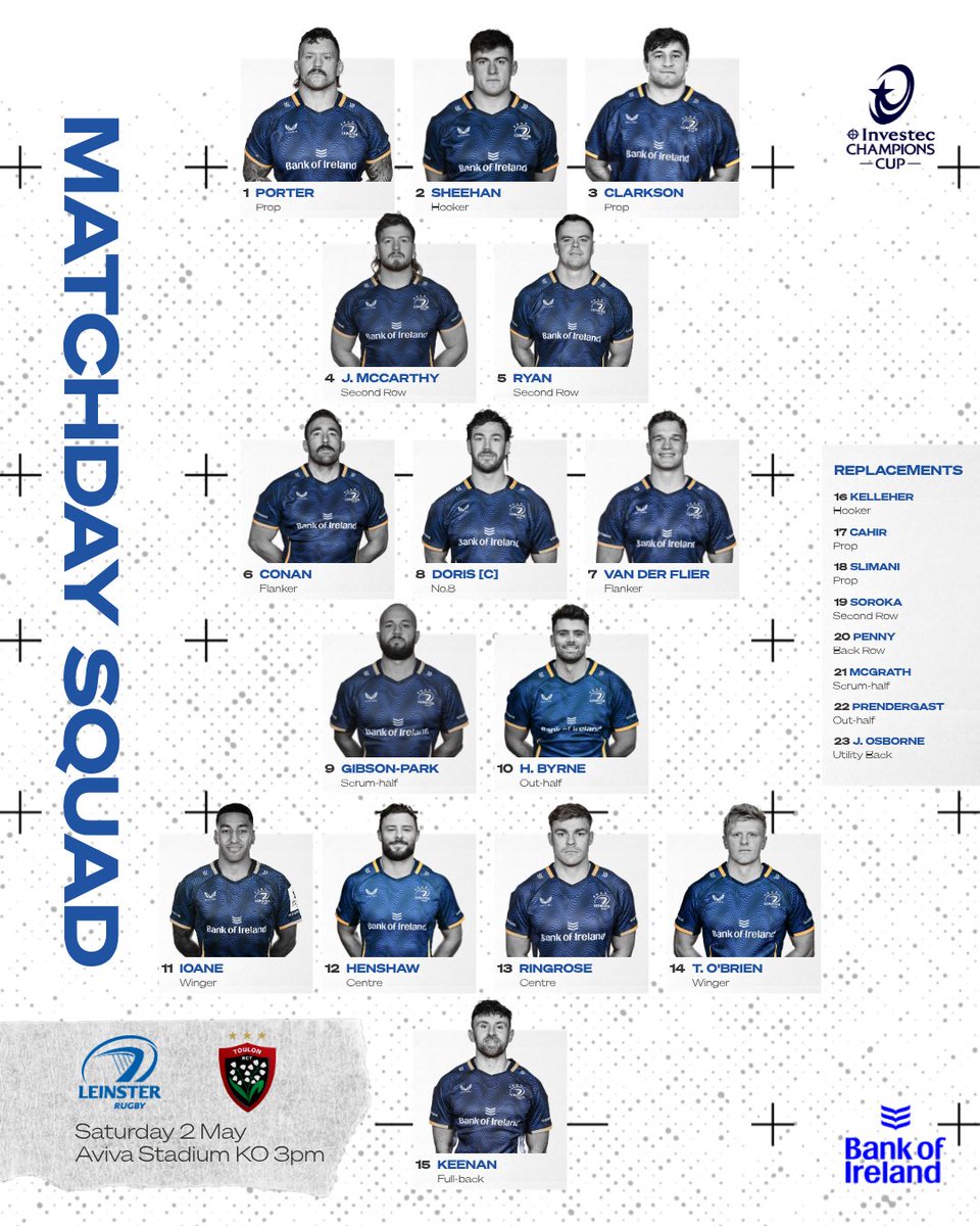 Leinster Rugby tweet media