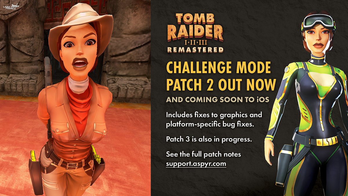 Lara Croft France 🐉 (En/Fr) tweet media