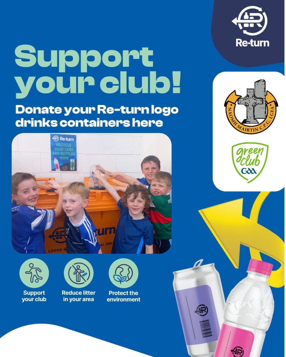 naomhmairtin's tweet photo. NAOMH MAIRTIN WANT YOUR EMPTIES! 😁
Get all the latest news on the Naomh Mairtin GAA app https://t.co/2k4GAlLR8A https://t.co/PpSBcJ4xzH