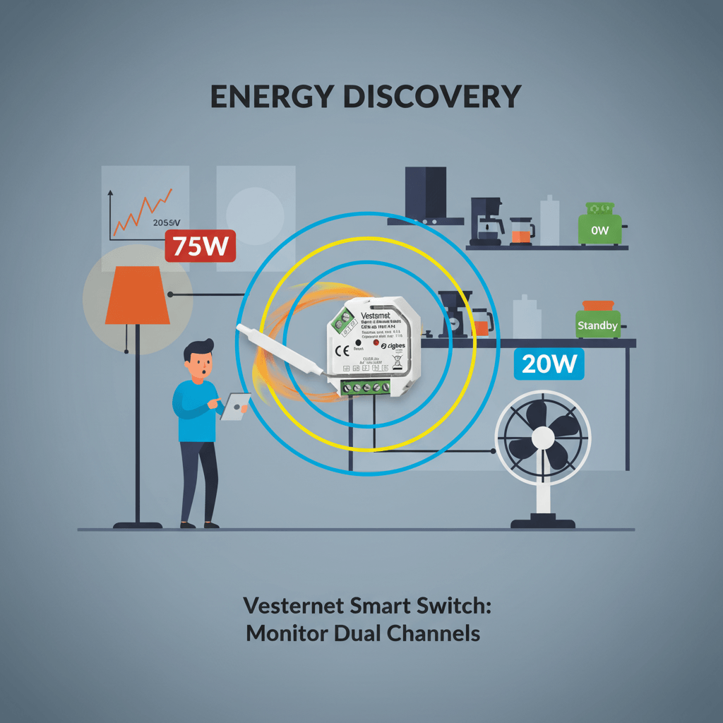 vesternet's tweet image. Track exactly how much power your devices use with built-in energy metering. Finally understand what's driving up your electricity bill! 💡⚡ #SmartHome is.gd/q4Gh2f