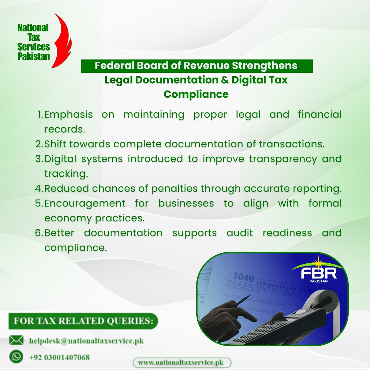nationaltaxser's tweet image. Stay Ahead of the Curve: FBR’s Push for Digital Compliance 📊

#FBR #TaxCompliance #DigitalPakistan #BusinessGrowth #NationalTaxServices #TaxDocumentation #PakistanEconomy