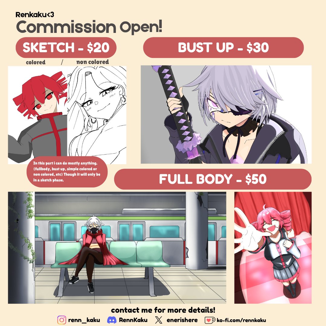 RennKaku| Comms OPEN tweet media