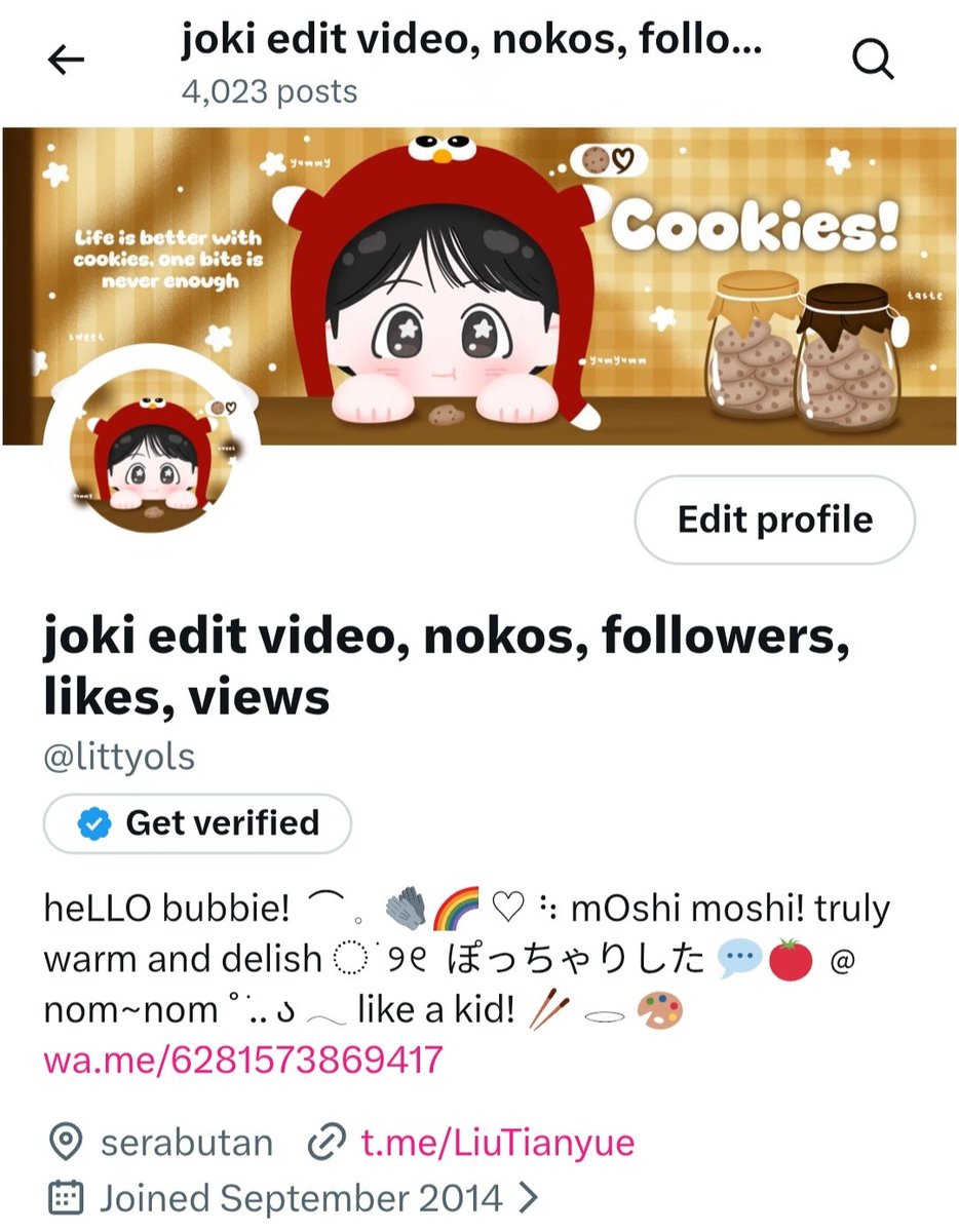 EDIT VIDEO, NOKOS, SOSNEEDS | 350+ testi tweet media