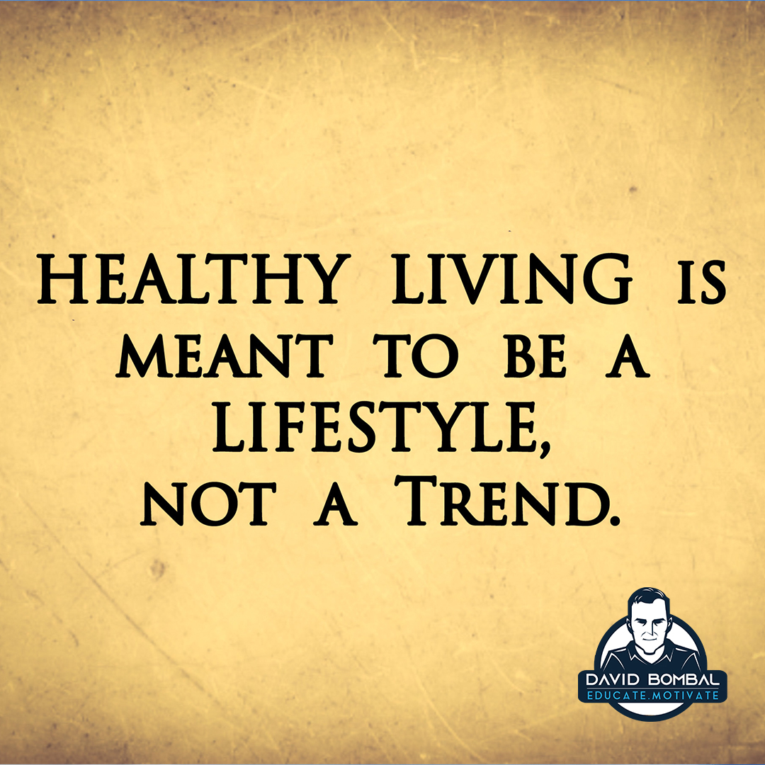 davidbombal's tweet image. Healthy living is meant to be a lifestyle, not a trend.

#DailyMotivation #inspiration #motivation #bestadvice #lifelessons #changeyourmindset