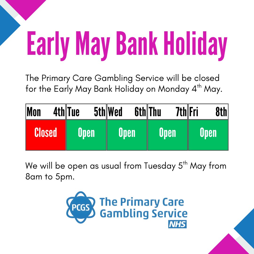NHS Primary Care Gambling Service tweet media