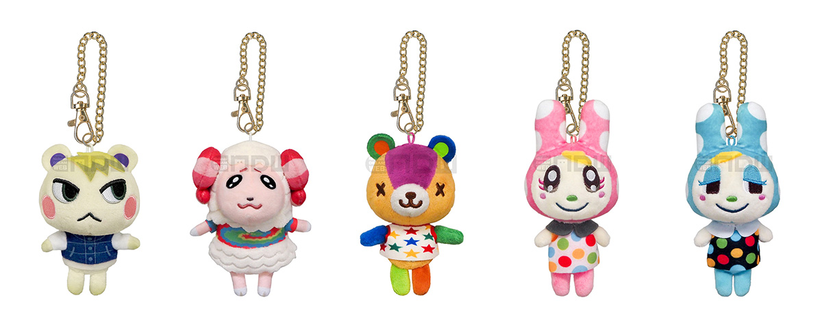 ミッチェルジャックみすずちゃちゃまるスピカメープルフランソワクリスチーヌ グッズ】三英貿易より『どうぶつの森』のジュン・ちゃちゃまる・パッチ