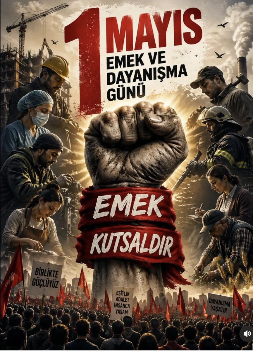 BabaElvan's tweet photo. Emeğin sömürülmediği,hakların teslim edildiği,eşitlik ve adeletin olduğu yarınlara….
#1Mayıs 
#EmekveDayanışmaGünü 
#taksimmeydanı https://t.co/6j76lQyQ7v
