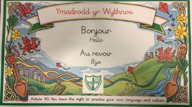 glanhowyprimary's tweet image. Dewisodd #L_Legends Ymadrodd yr Wythnos am Wythnos nesa yn Ffrangeg - Language Legends chose the Phrase of the week for next week in French #pupilvoice #languagesconnectus #multilingual