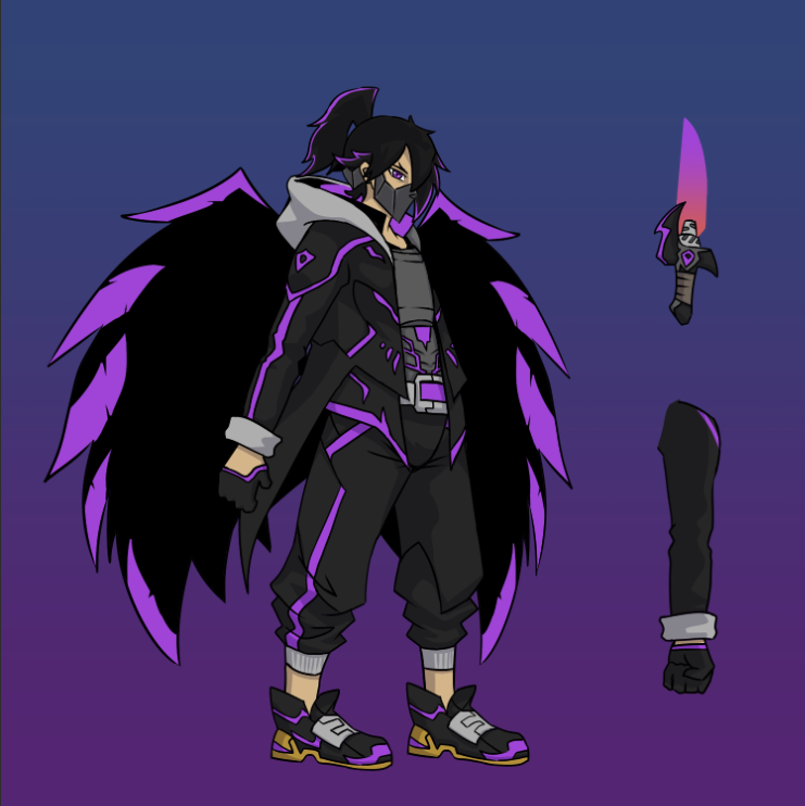 satRio_Galih's tweet image. Shading done - work on the animation next.
#gamedev #spine2d